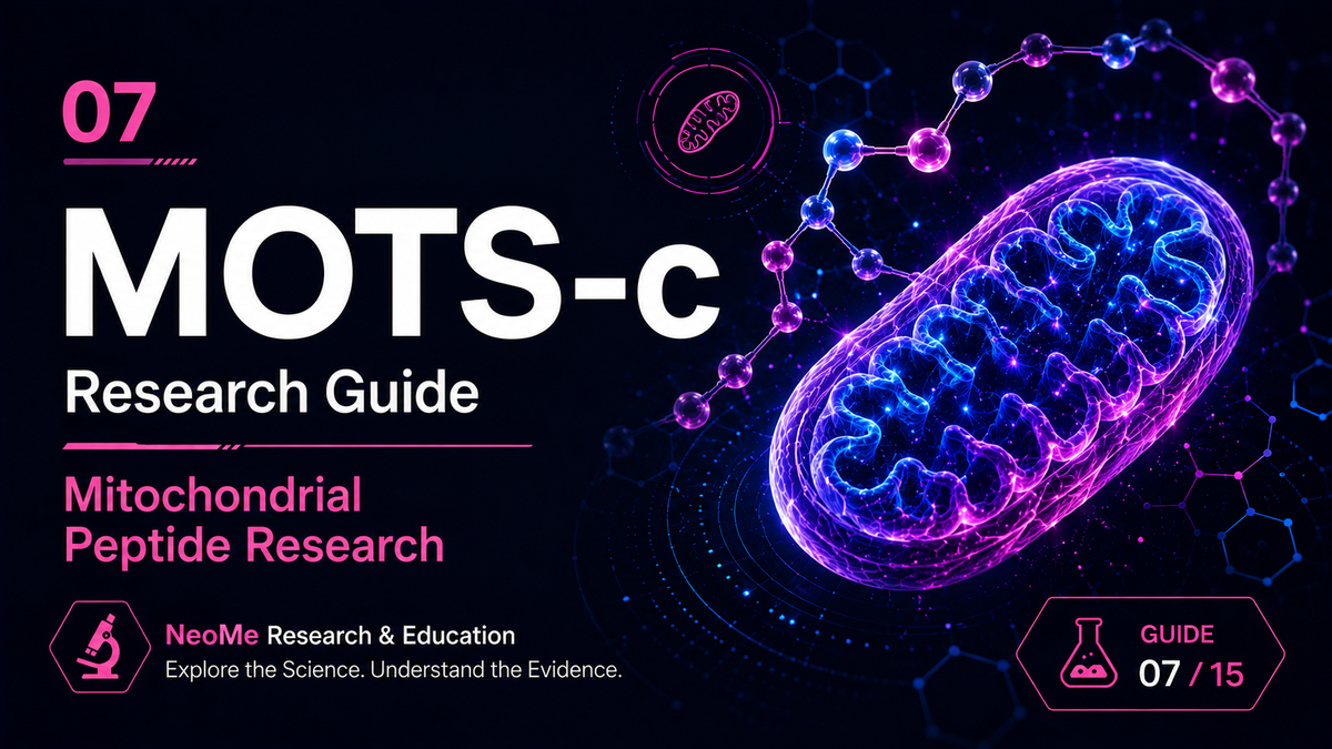 MOTS-c NeoMe research guide poster